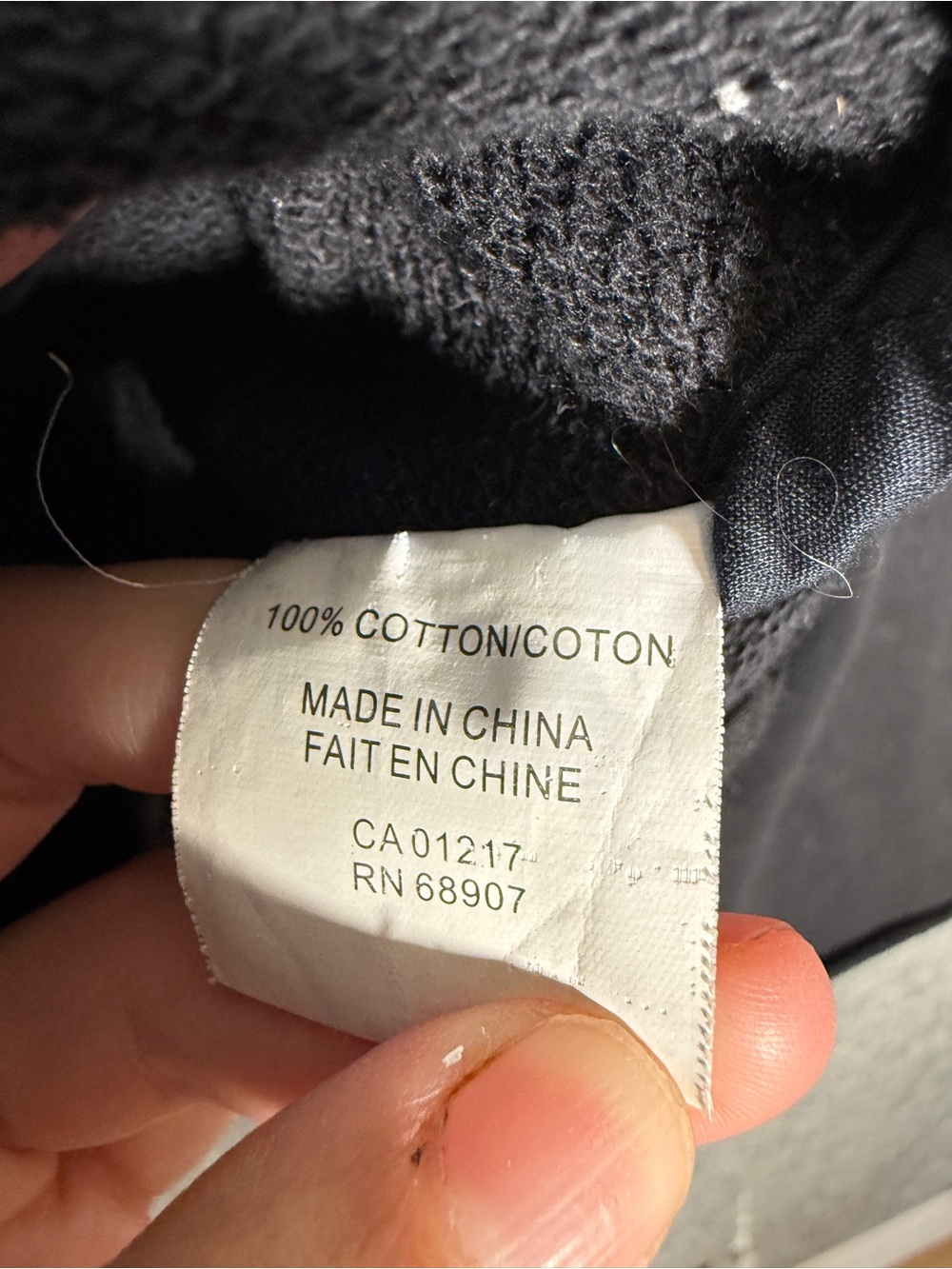 Y2K Le Chateau Black French Terry Blazer Jacket Embroidered Whimsigoth Cotton S - Picture 4 of 9